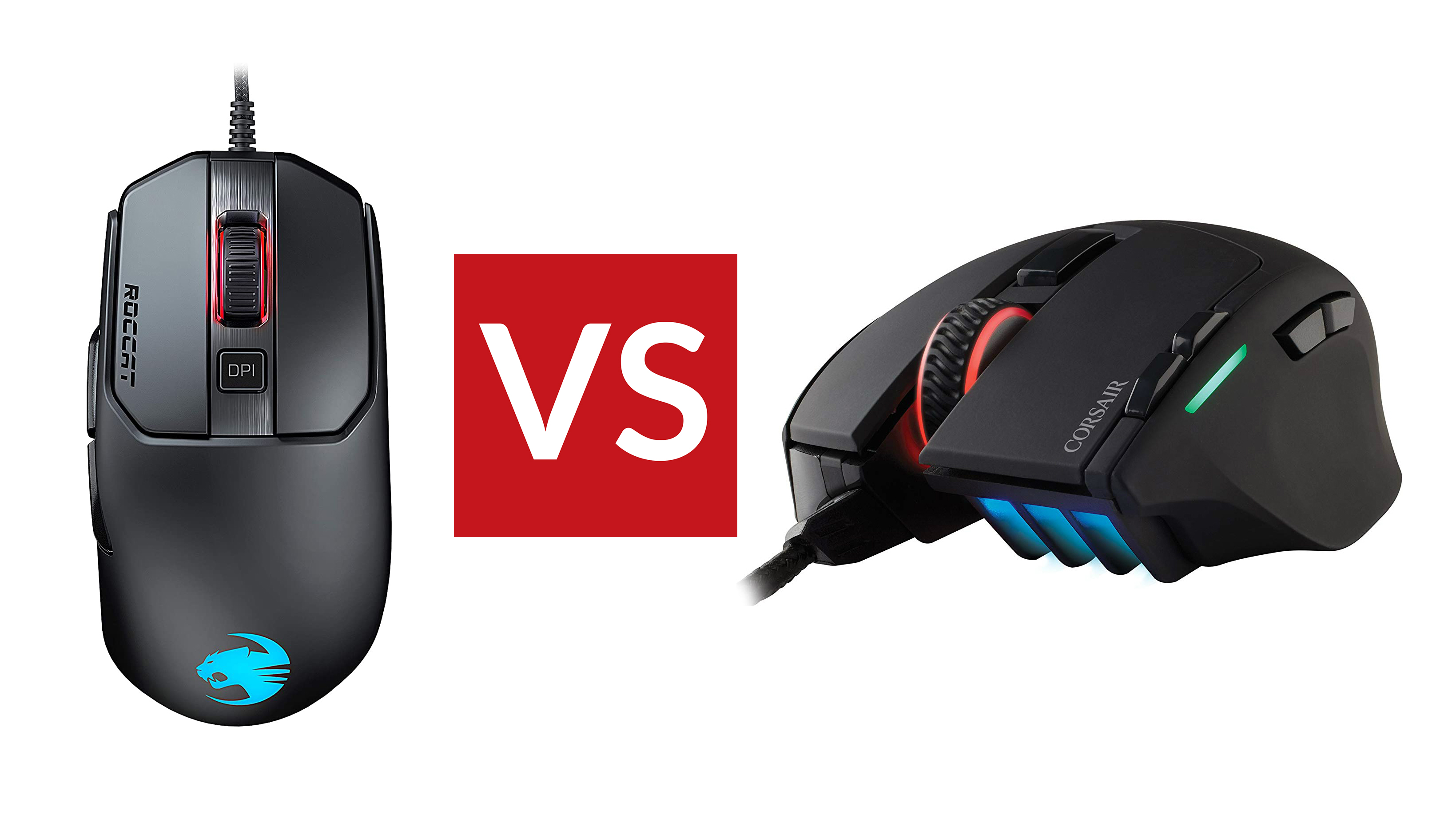 Roccat Kain 1 Aimo Vs Corsair Sabre Rgb Which Gaming Mouse Is Best T3