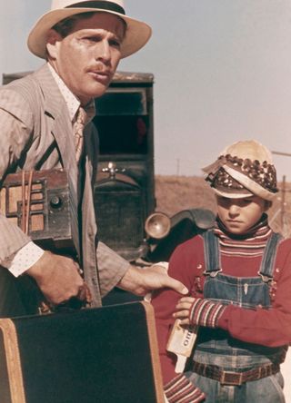 Ryan and Tatum O'Neal in Paper Moon.