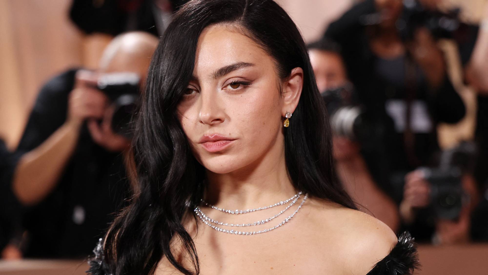 Charli XCX on a red carpet