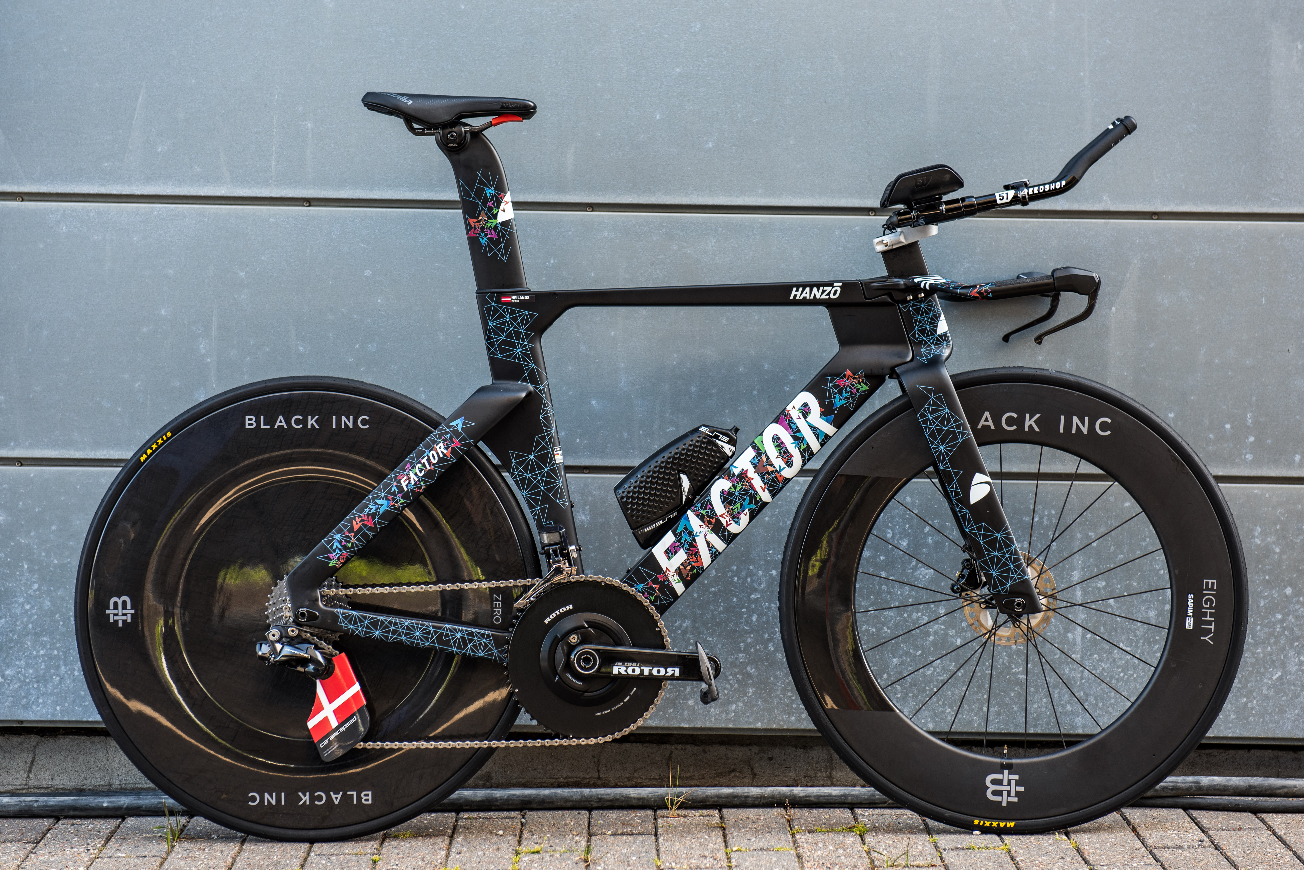 One of the most forward-thinking TT bikes in the peloton? Israel-Premier Tech's new Factor Hanzo