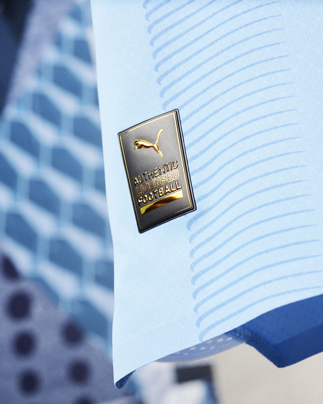New Manchester City home shirt for the 23/24 season