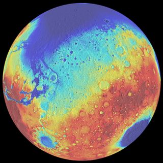 Ancient Giant Impact Basins on Mars