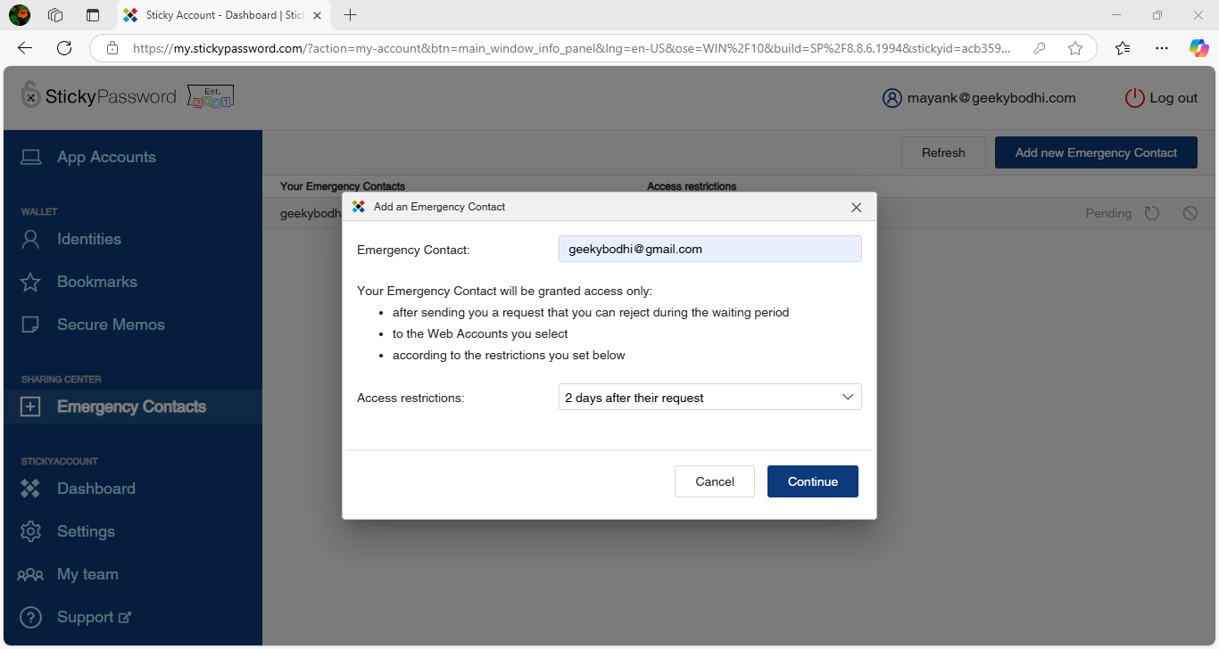 Sticky Password business plan review