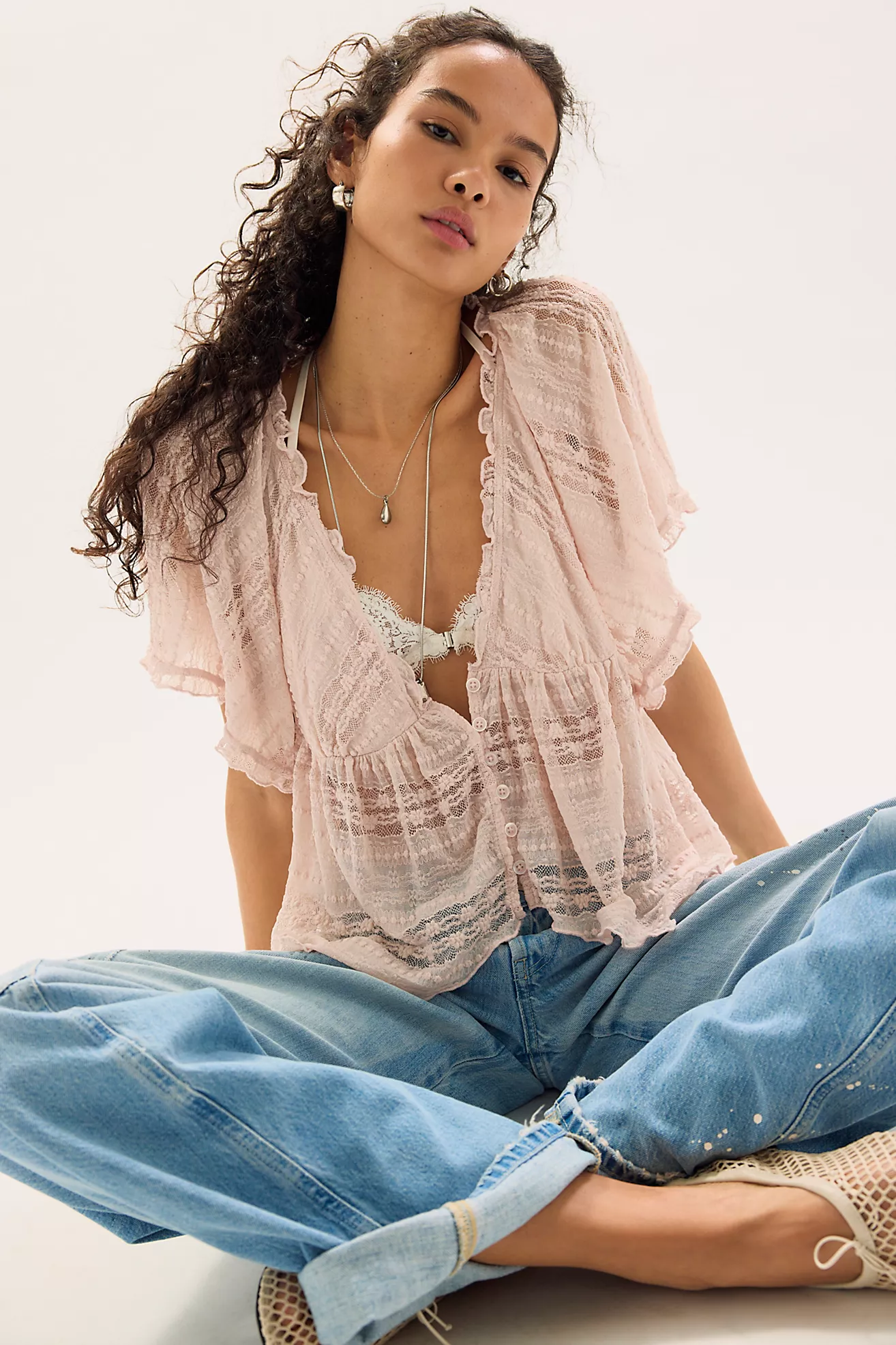 In Your Dreams Lace Top
