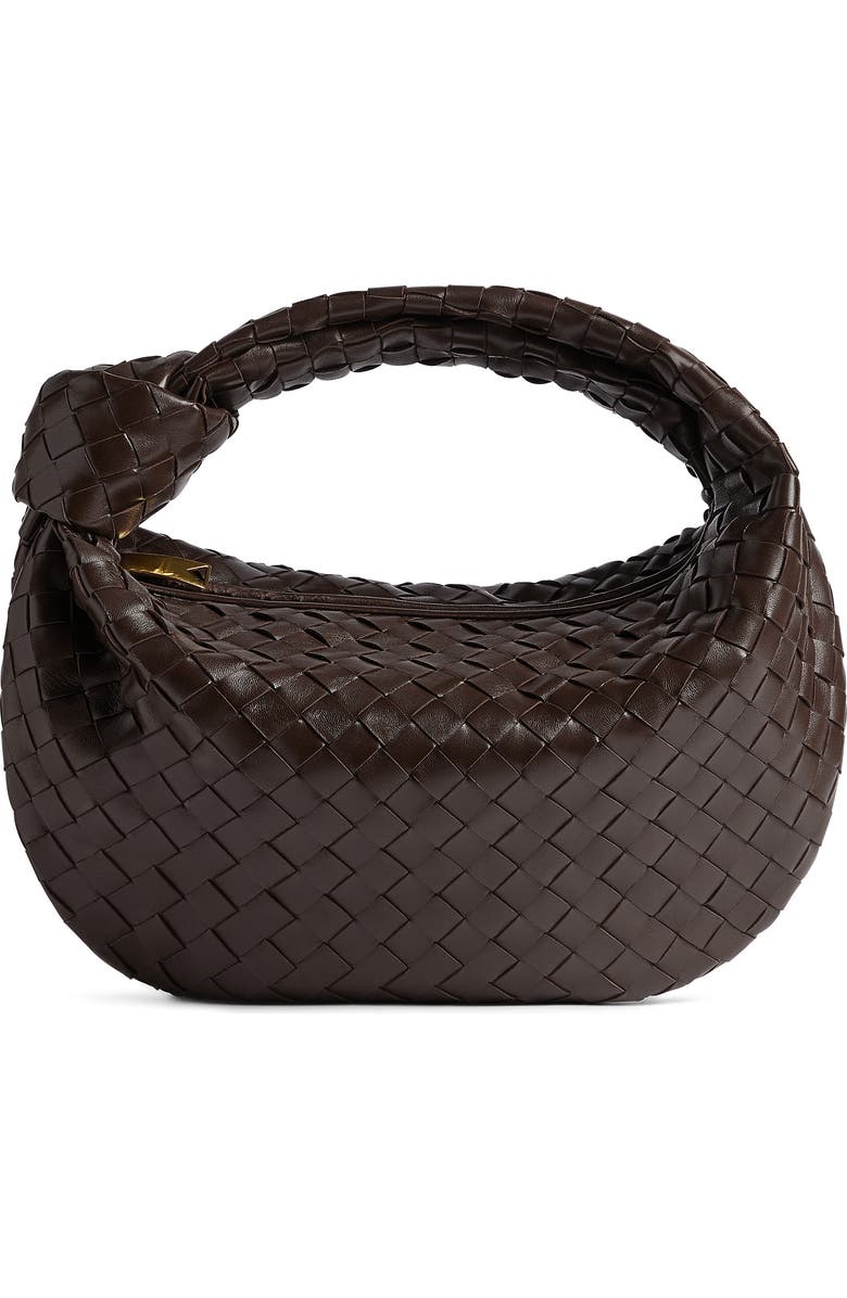 Teen Jodie Intrecciato Leather Hobo