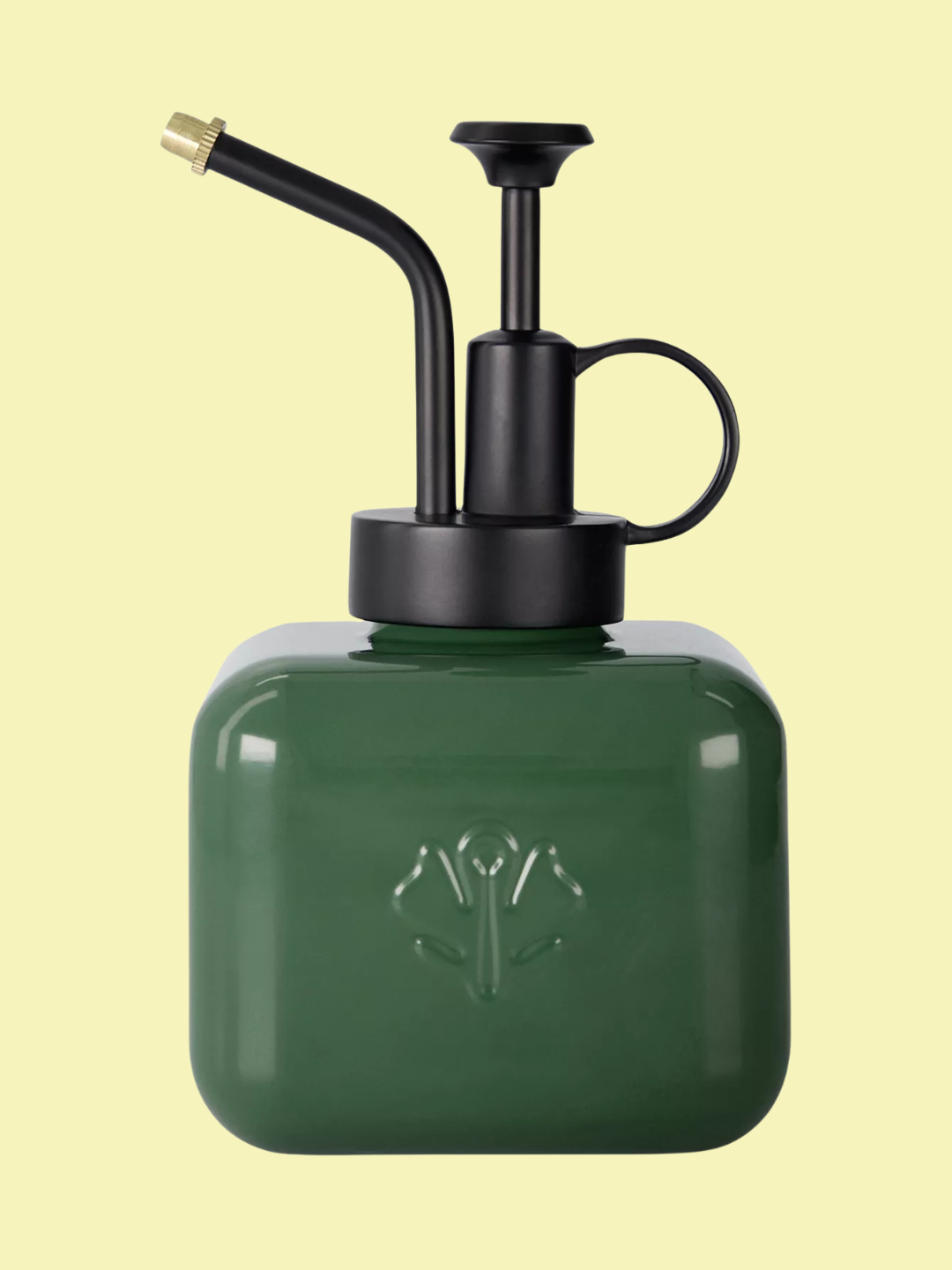A stainless steel green houseplant mister from SOWVITAL