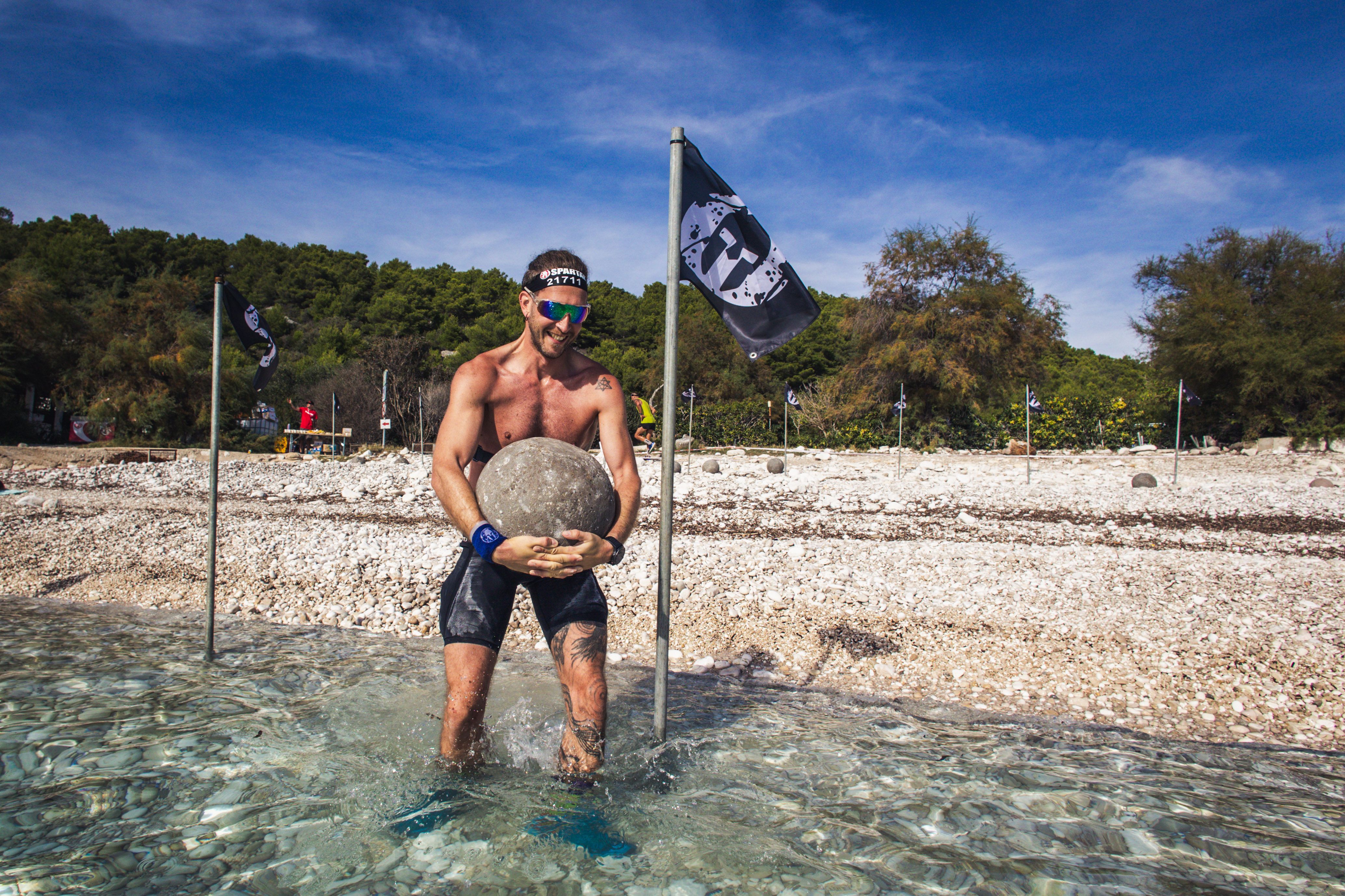 Scenes from the Spartan event in Hvar, Coratia, in 2024