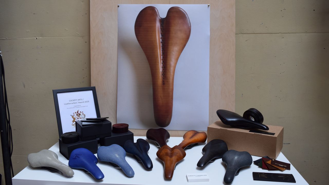 Grafton Saddles make bespoke saddles in Hackney, London