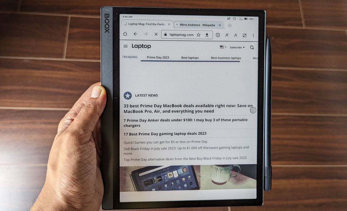 The ONYX BOOX Note Air: Android 10.0 on an E-Ink Tablet