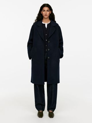 Penny Martin and Arket Wool Coat