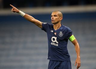 Pepe is happy for Porto to hype up their underdogs tag for Wednesday's clash with Chelsea