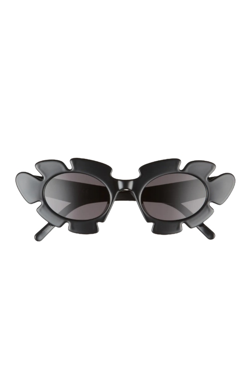 47mm Tinted Oval Sunglasses