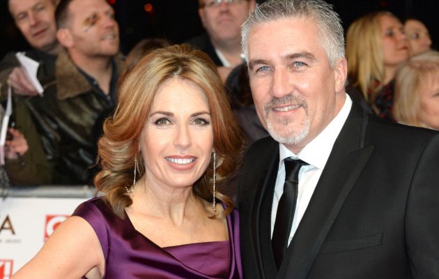 Paul Hollywood and wife Alexandra Hollywood on the red carpet at the National Television Awards