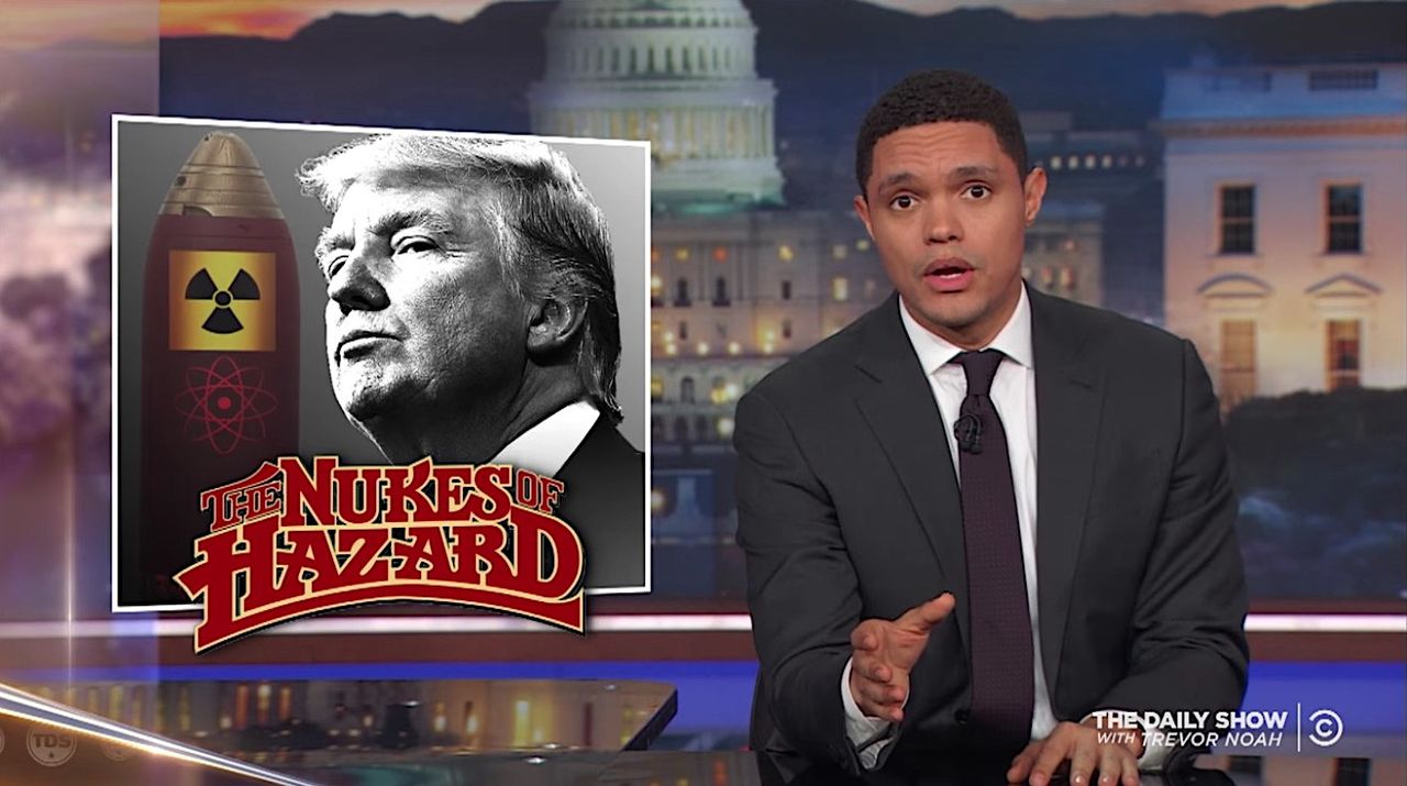 Trevor Noah has a plan to Trump-proof American nukes