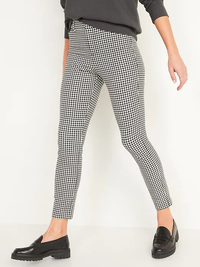 Old Navy, High-Waisted Pixie Houndstooth Ankle Pants for Women ( $34.97