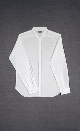 From the book: White cotton shirt
