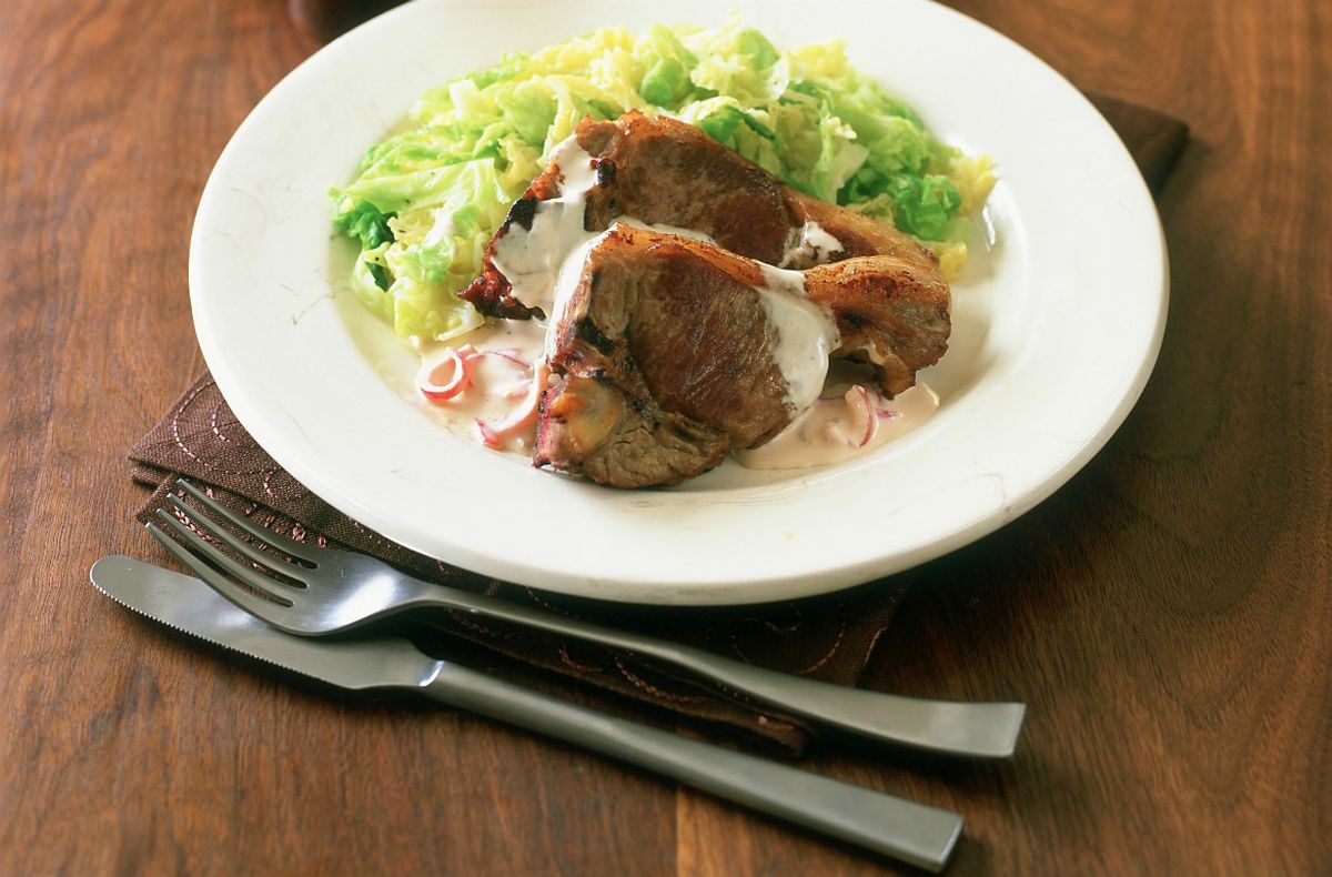 image of Lamb Chops With Mustard Sauce recipe by Good to Know