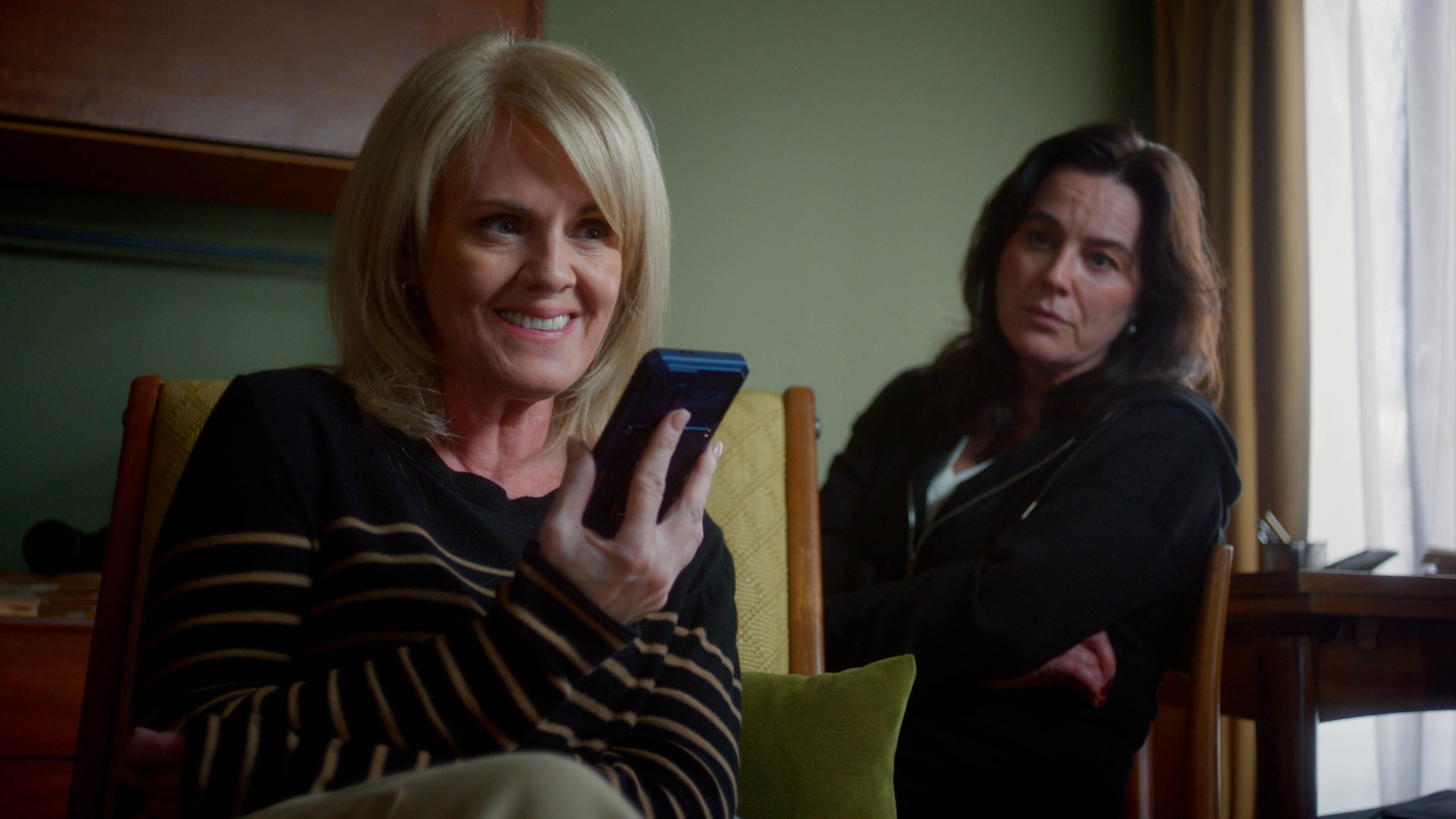 Sally Lindsay and Jill Halfpenny in Number One Fan