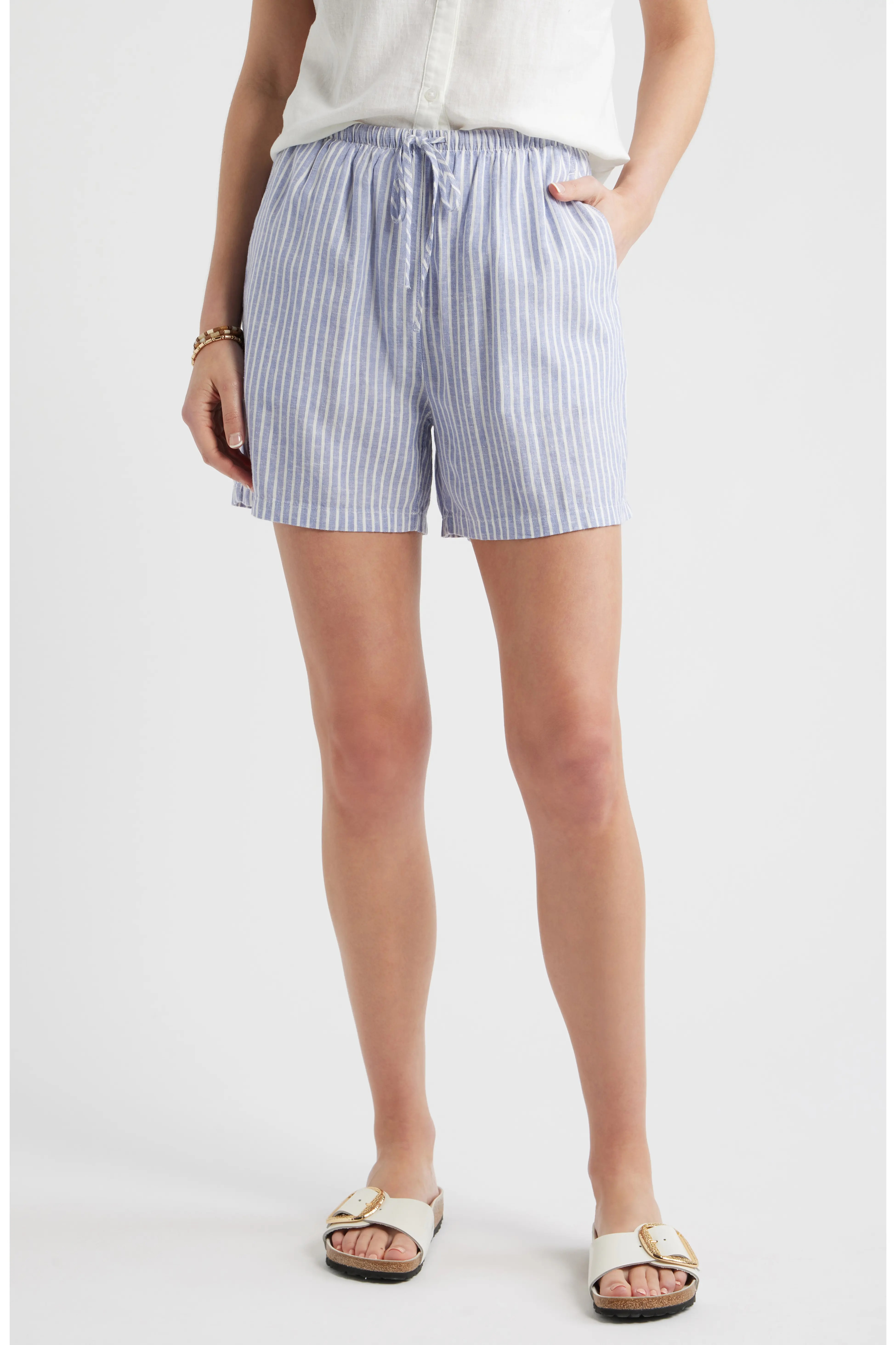 Caslon&amp;reg;, Easy Linen Blend Shorts