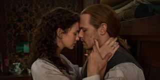 Claire and Jamie in _Outlander._