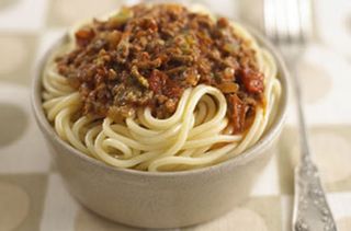 Quick and easy spaghetti Bolognese