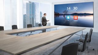 Pro AV experts debate the merits of video walls vs. LED panels for conference room displays.