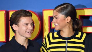 london, england june 15 tom holland and zendaya attend the spider man homecoming photocall at the ham yard hotel on june 15, 2017 in london, england photo by karwai tangwireimage