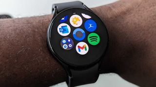 The new Gmail app for Wear OS devices.