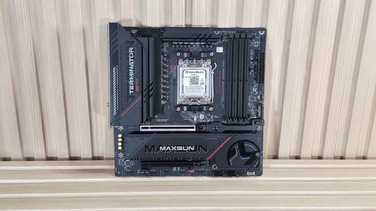 Maxsun Terminator B850M Pro II - Board images