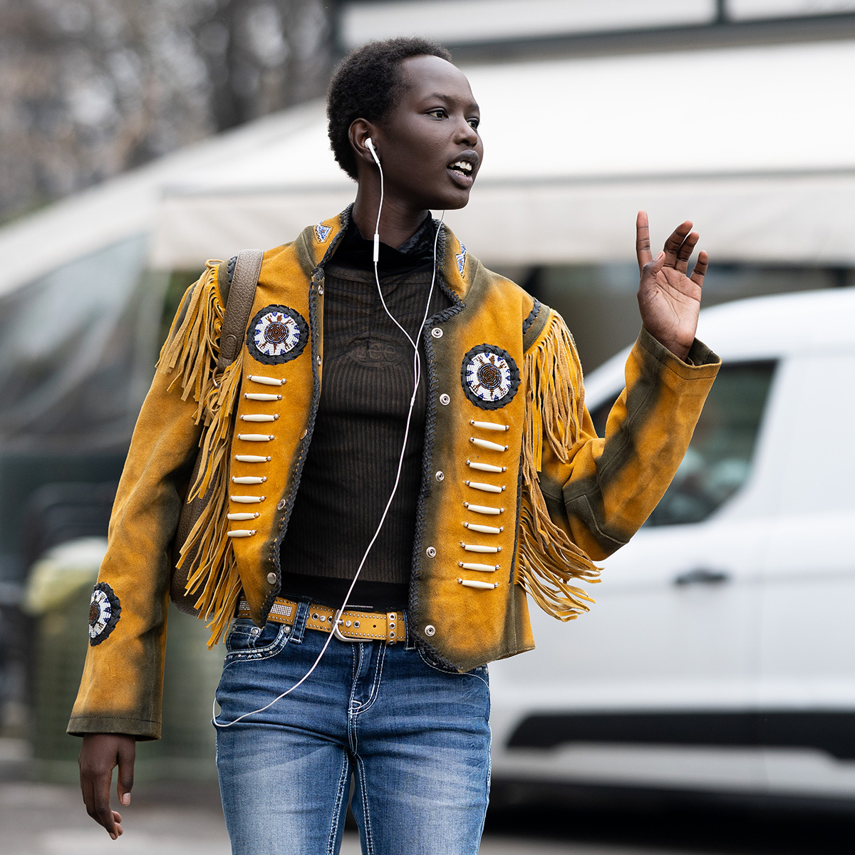 Skinny Jeans Street Style