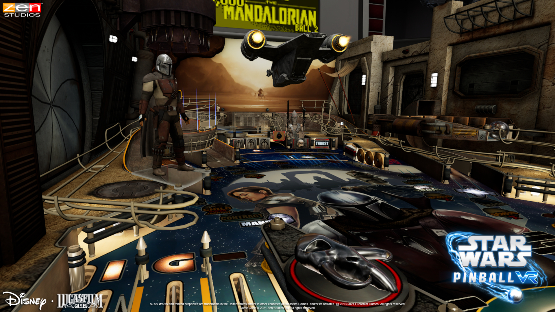 star wars pinball VR