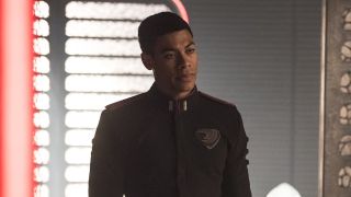 Aaron Pierre as Dev-Em in Krypton series