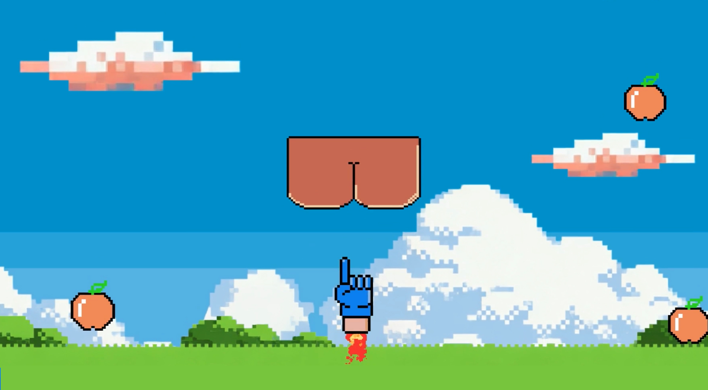 Dodge the finger campaign in a gaming style