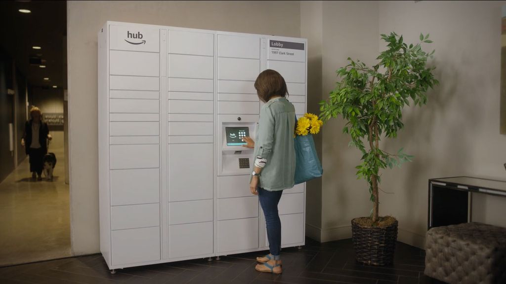 Amazon has launched 'Hub' storage lockers for deliveries in your home