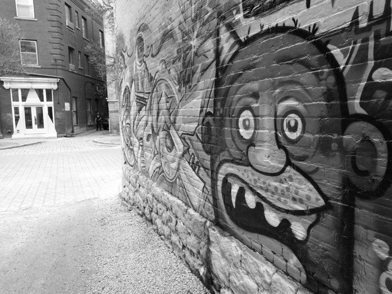 Huawei P9 camera sample - black and white