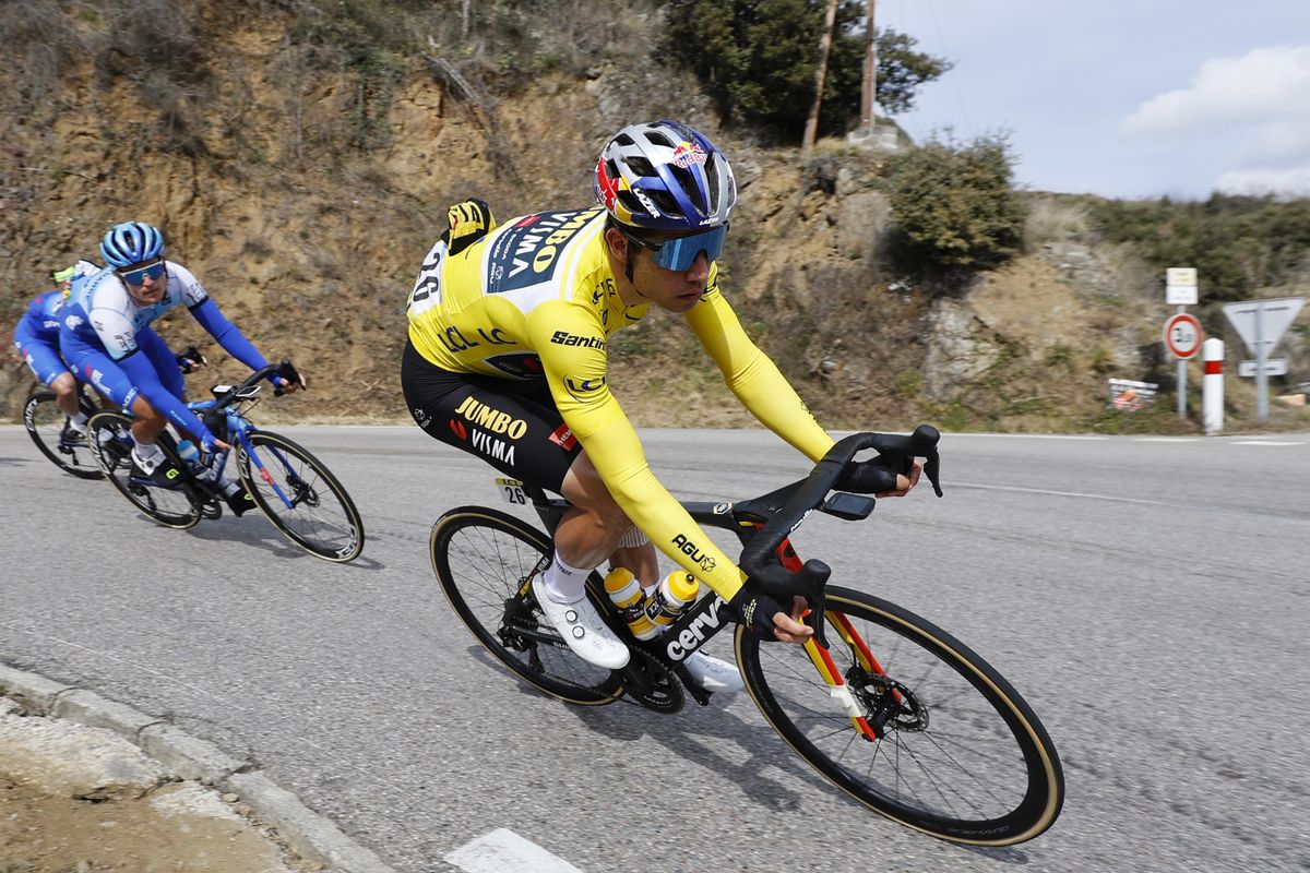 Paris Nice 2022 - 80th Edition - 5th stage Saint Just Saint Rambert - Saint Sauveur de Montagut 188,8 km - 10/03/2022 - Wout Van Aert (BEL - Team Jumbo - Visma) - photo Luis Angel Gomez/SprintCyclingAgency&Acirc;&copy;2022