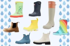 Collage showing our picks of Hunter wellies and boots for the whole family (and there's 50 per cent off)