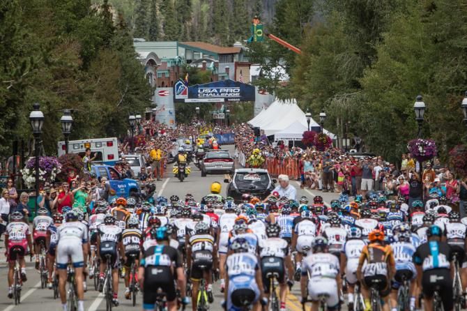 On the neutral lap heading down Main Street in Breckenridge.