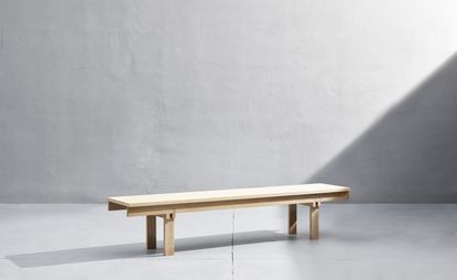 LiveinSlums and Giacomo Moor collaboration, benches and tables