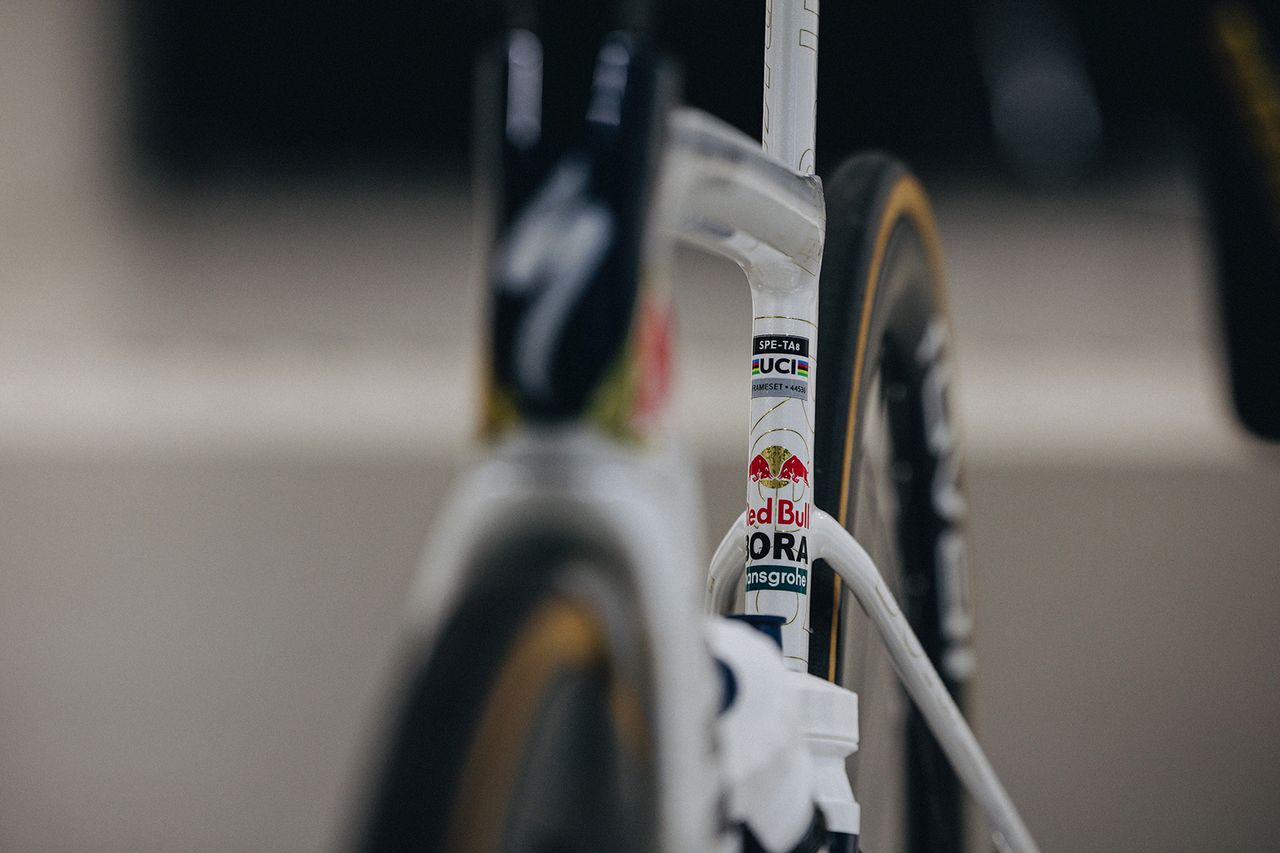Remco Evenepoel's Specialized S-Works Tarmac SL8 2026
