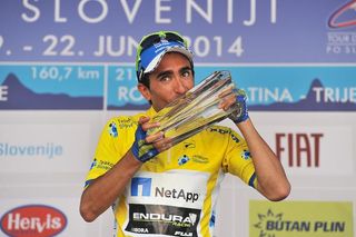 Tiago Machado (NetApp-Endura) wins the overall title at Tour de Slovénie