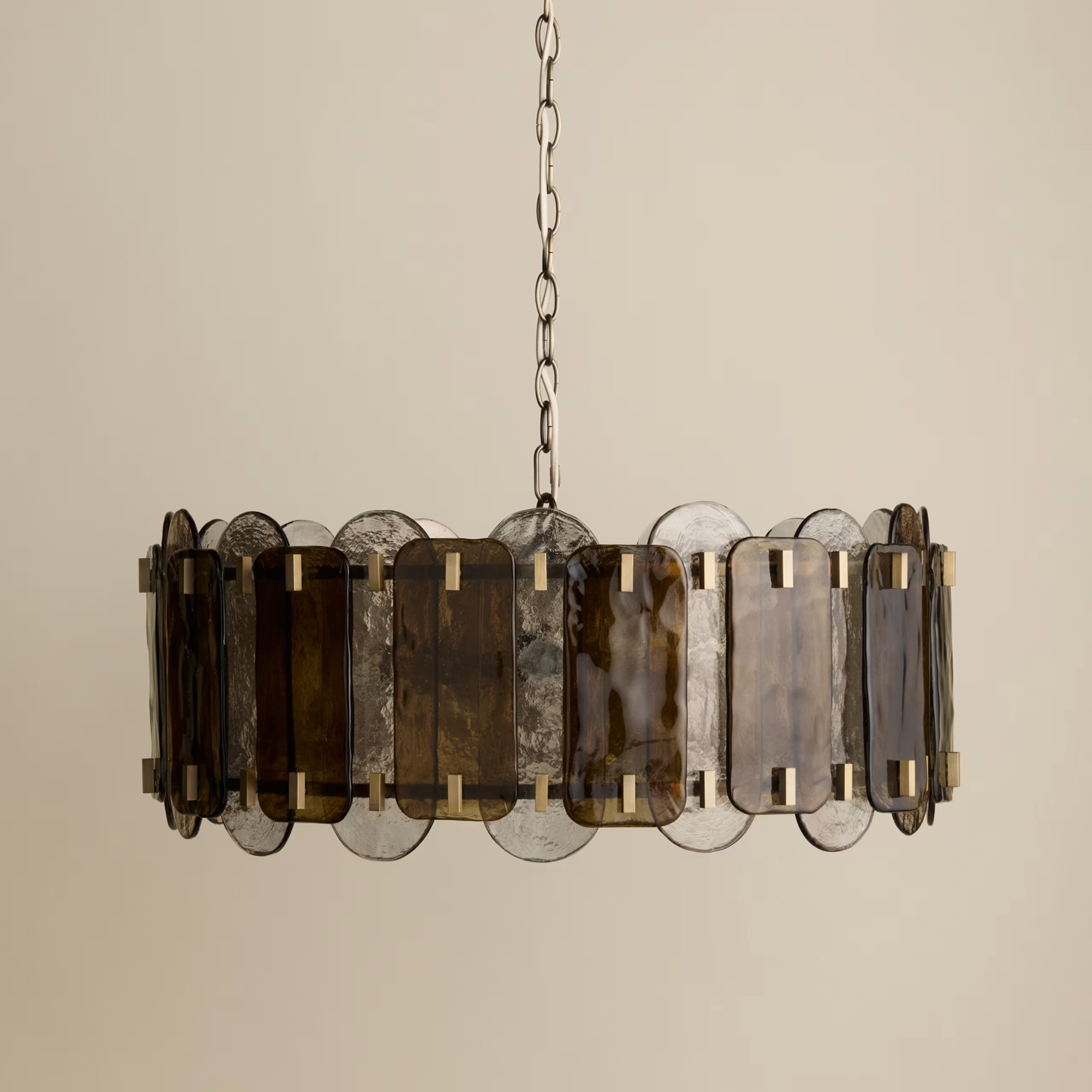 M&amp;amp;S Dual Colour Glass Pendant Light