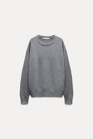 100% cashmere plain sweater