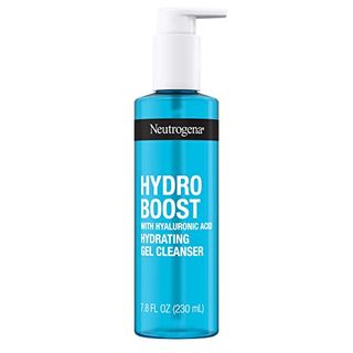 Neutrogena Hydro Boost Lightweight Hydrating Facial Gel Cleanser on a white background