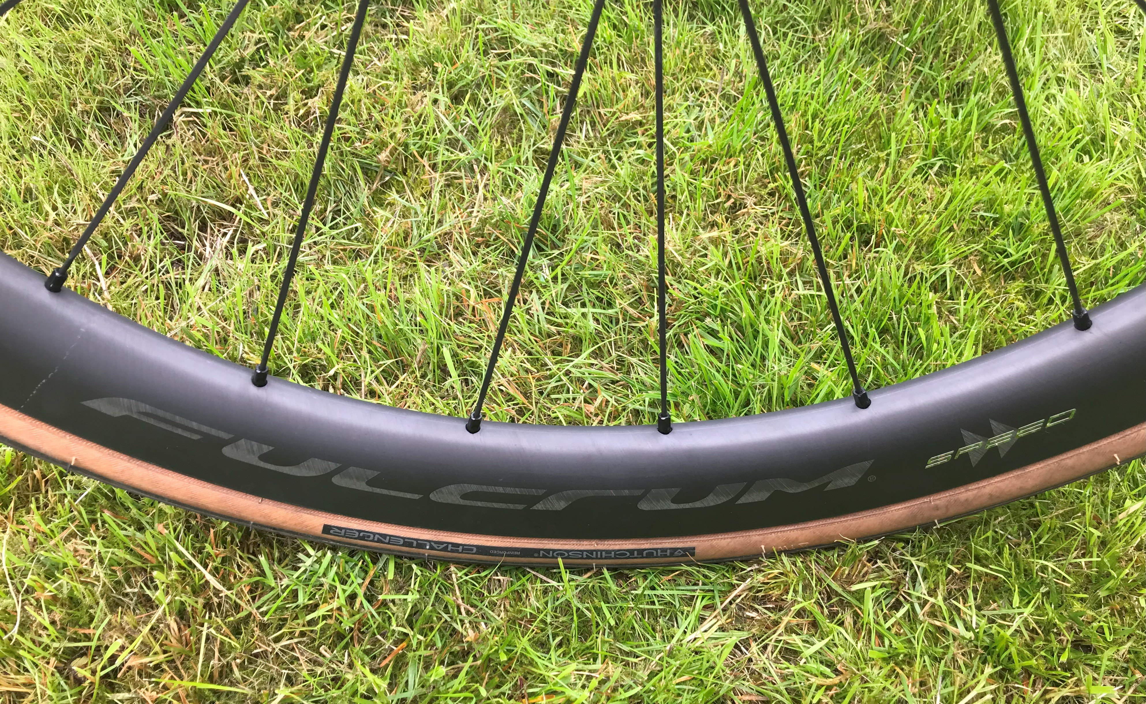 Close up of the Fulcrum Speed 42 rim