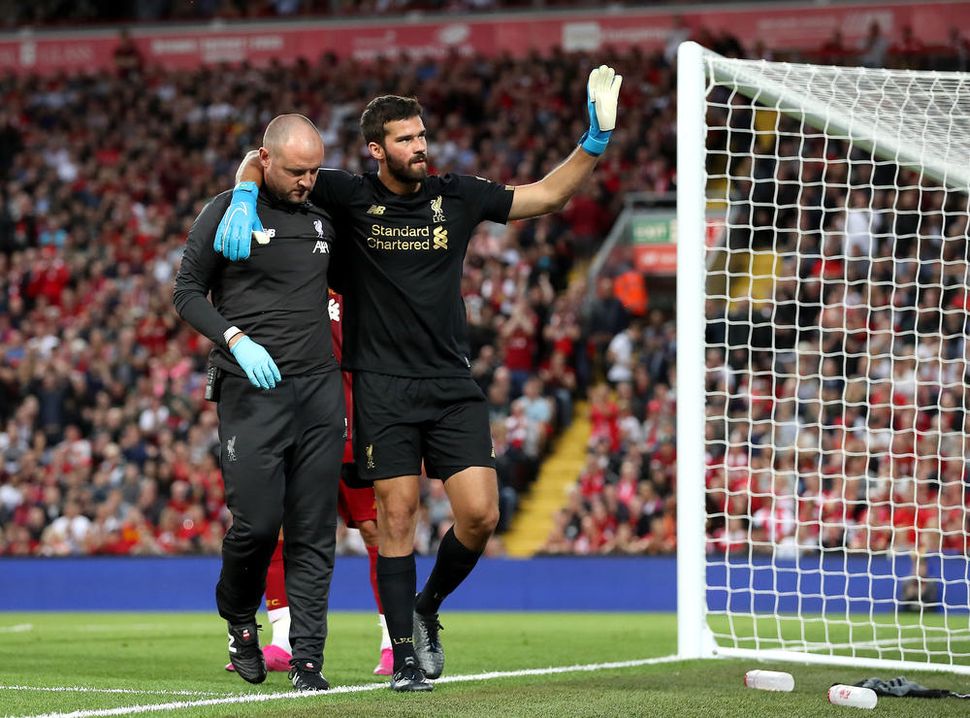 Liverpool Goalkeeper Alisson Closing In On Comeback From Calf Injury ...