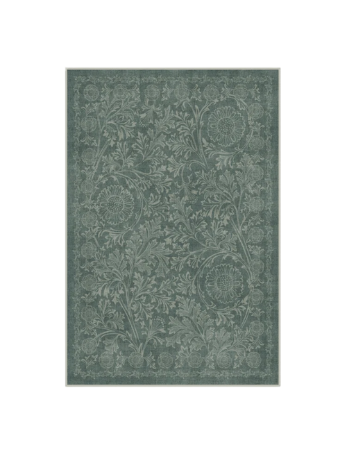 Chamomile Teal Green Rug, 4' x 6'