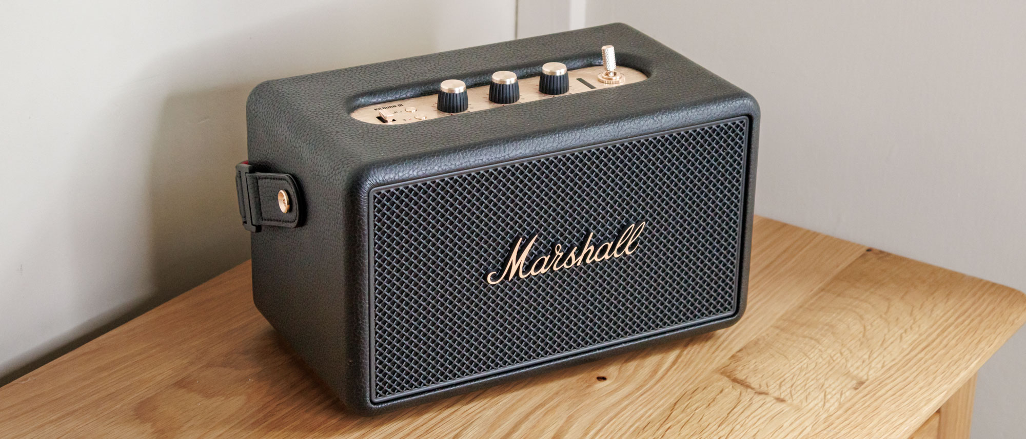 Marshall Kilburn III on a wooden surface