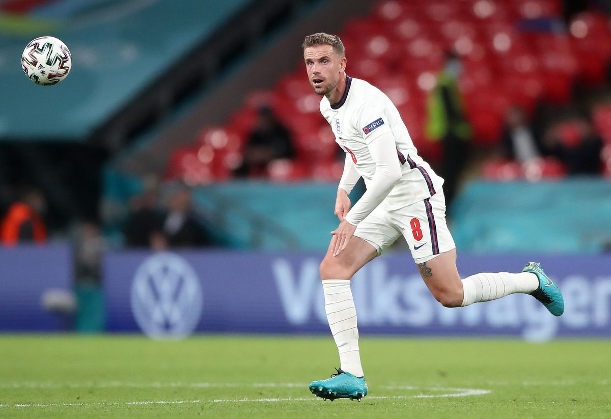 Jordan Henderson played his first minutes of the Euros in England’s 1-0 win over the Czech Republic.