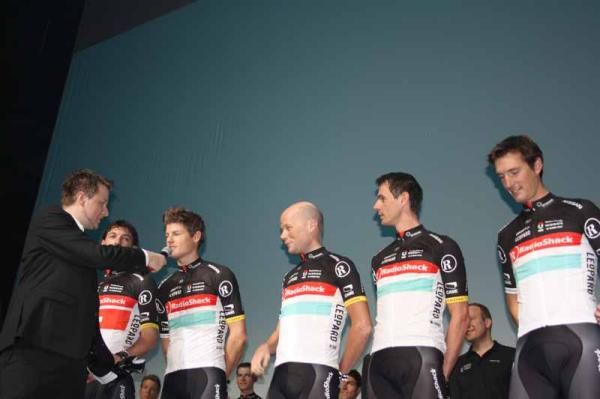 Fuglsang talks to the press about his plans for 2012